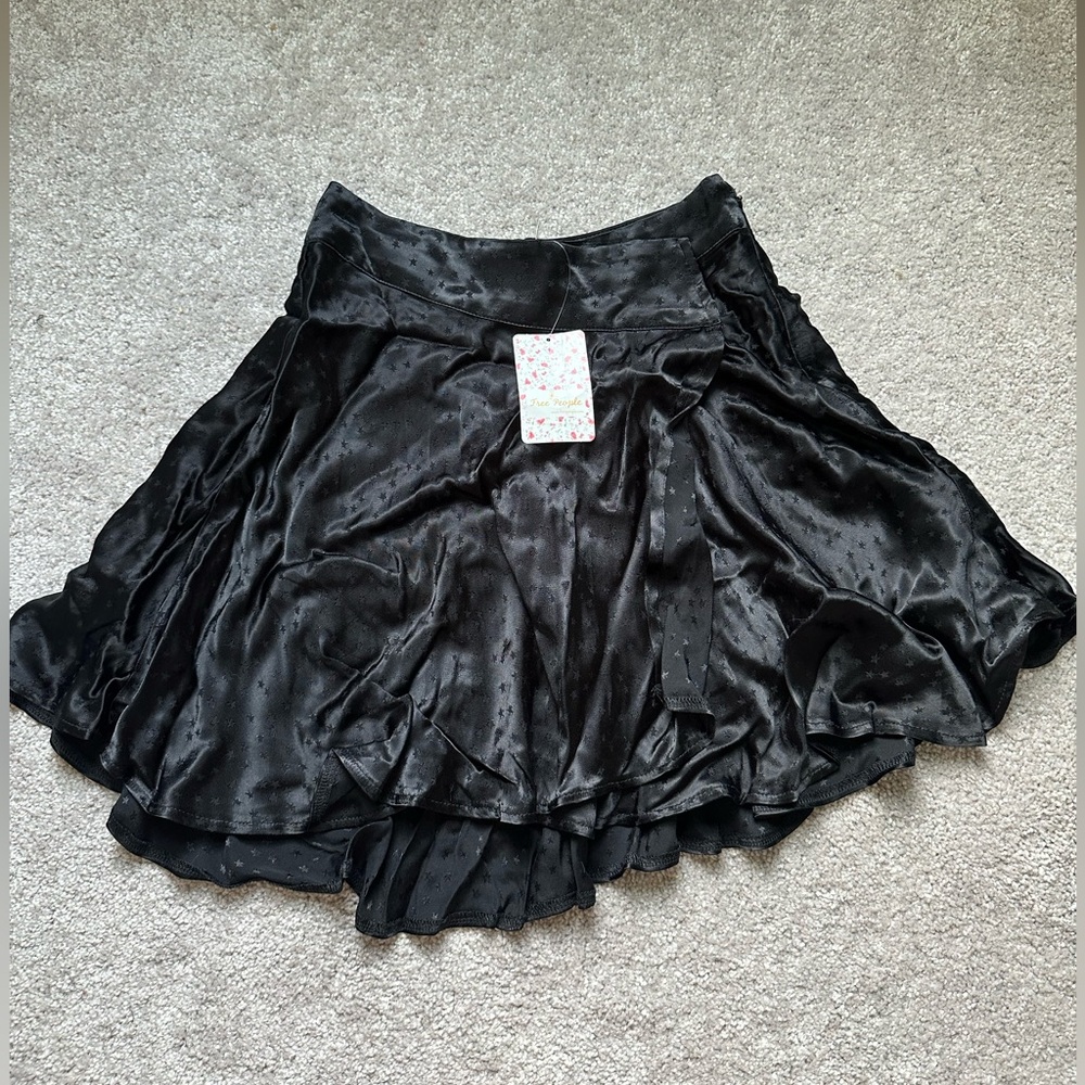 Free People Satin Star Skirt